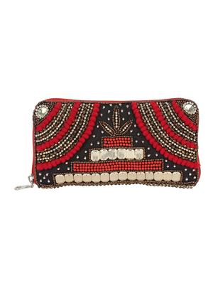 black polyester wallets & card holder - 10008124 - Standard Image - 2