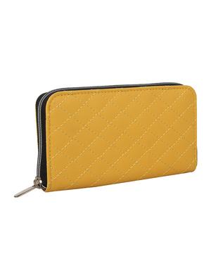 yellow leatherette wallets & card holder - 10008232 - Standard Image - 5