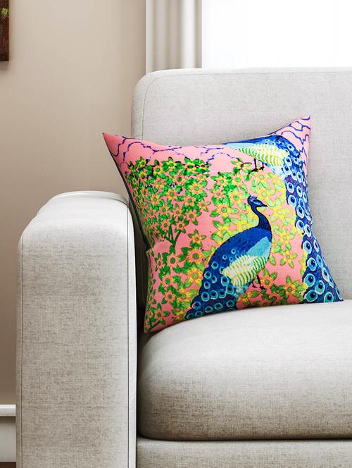 sej abstract pink hd digital premium 16 by 16 inch cushion cover 1 pc(sbccdp006) - 10014037 - Standard Image - 1