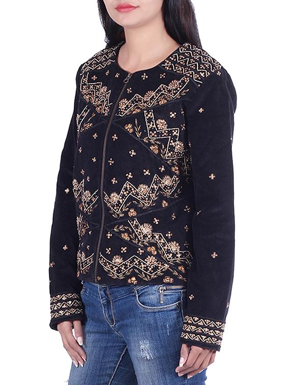 black velvet summer jacket - 10041271 - Zoom Image - 2