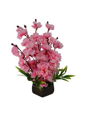Artificial Blossom Flowers With Designer Pot Style - 10059294 - Standard Image - 2