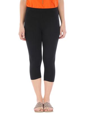 black, white cotton leggings - 10087193 - Standard Image - 2