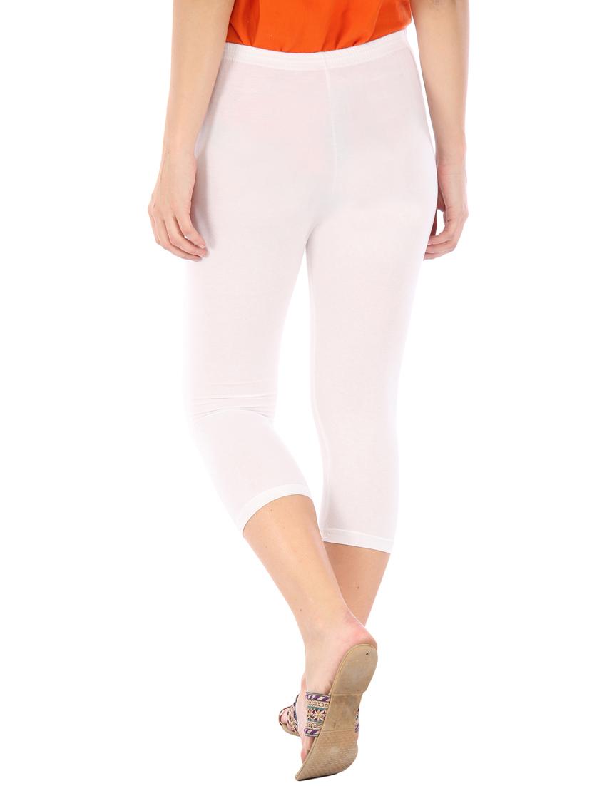 black, white cotton leggings - 10087193 - Zoom Image - 8