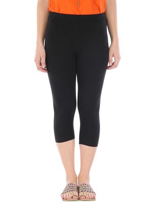 black, yellow cotton leggings - 10087194 - Standard Image - 2