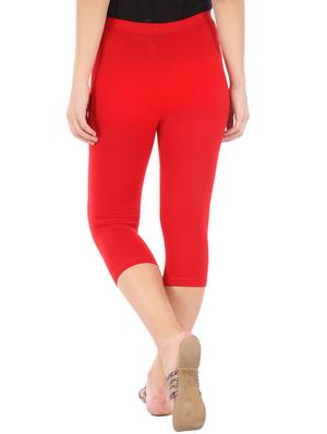 set of 2 cotton lycra blend capris - 10087198 - Standard Image - 8
