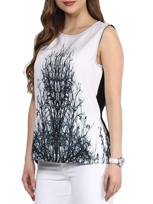 grey polyester top - 10088481 - Standard Image - 2