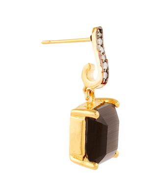 brown copper earring - 10119357 - Standard Image - 2