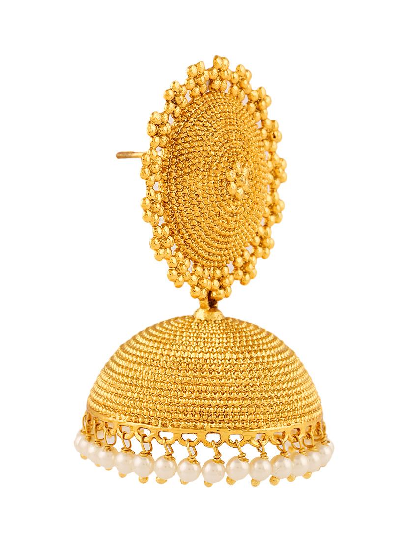 gold copper earring - 10119520 - Zoom Image - 2