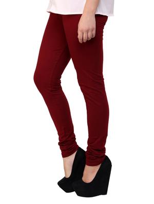 red cotton leggings - 10229417 - Standard Image - 2