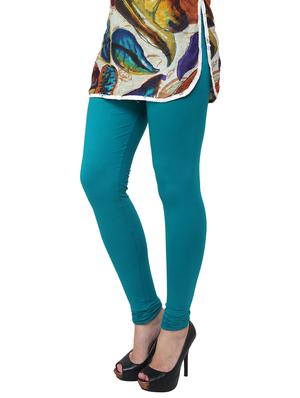 green cotton leggings - 10229516 - Standard Image - 2