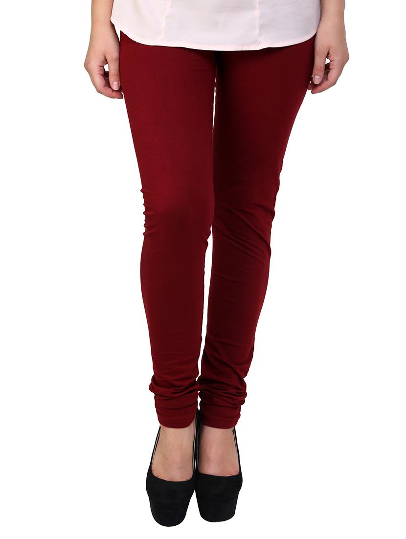 multi colored cotton leggings - 10229553 - Zoom Image - 2