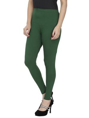 green cotton leggings - 10229626 - Standard Image - 2