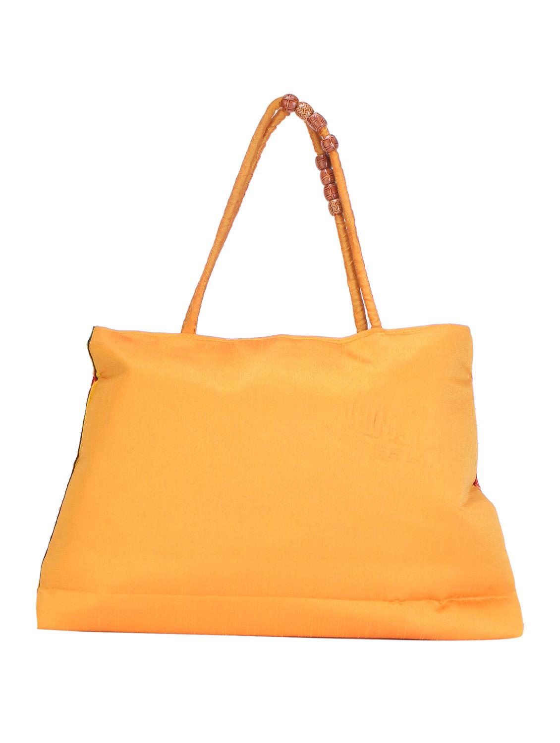 multi colored cotton handbag - 10232545 - Zoom Image - 2