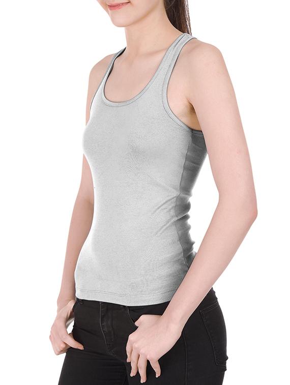 friskers grey cotton tank top - 10233584 - Zoom Image - 2