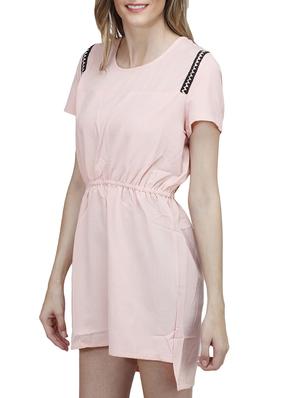 light pink polyester dress - 10266375 - Standard Image - 2