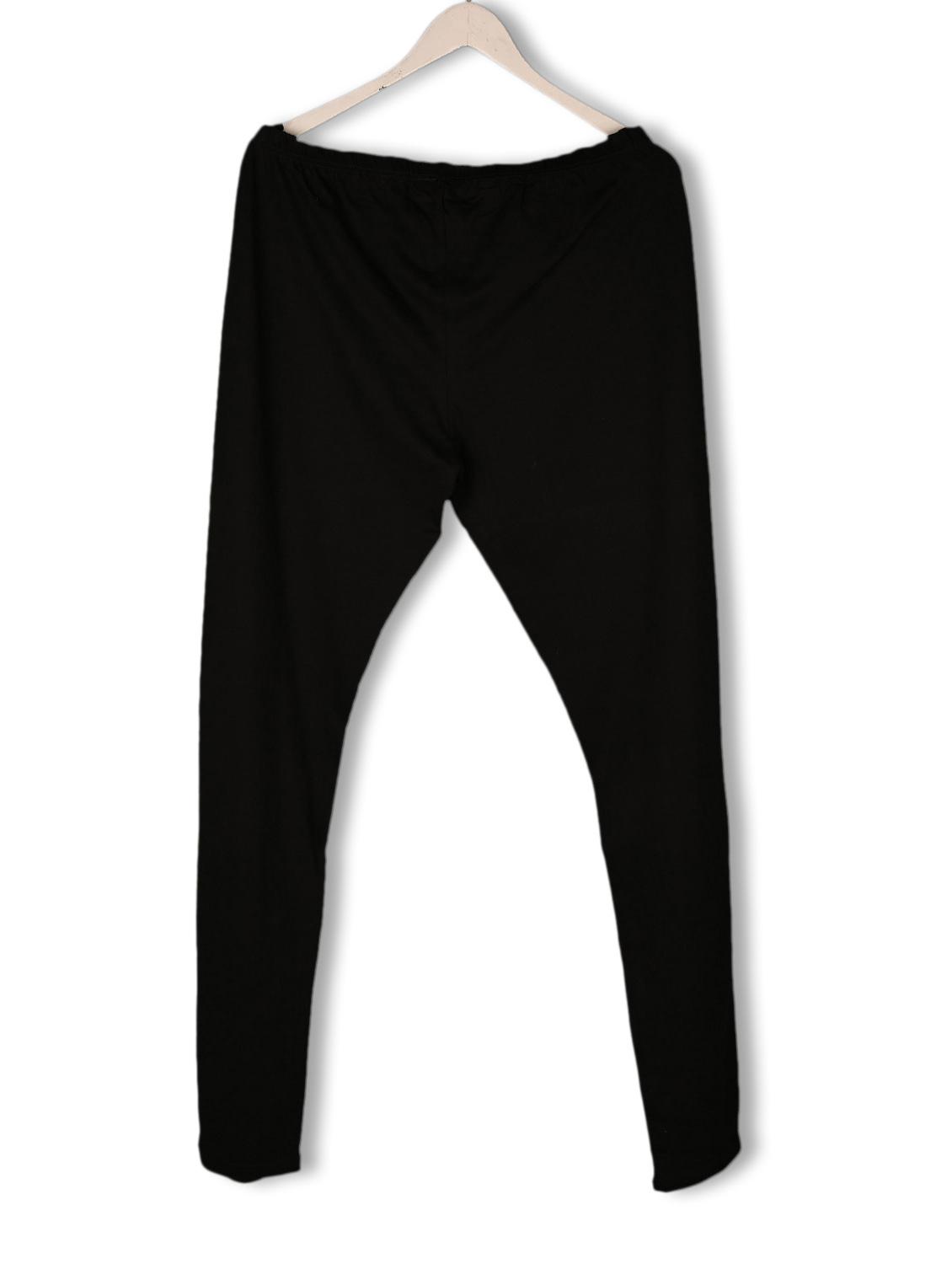 cotton black skinny leggings - 1028747 - Zoom Image - 2