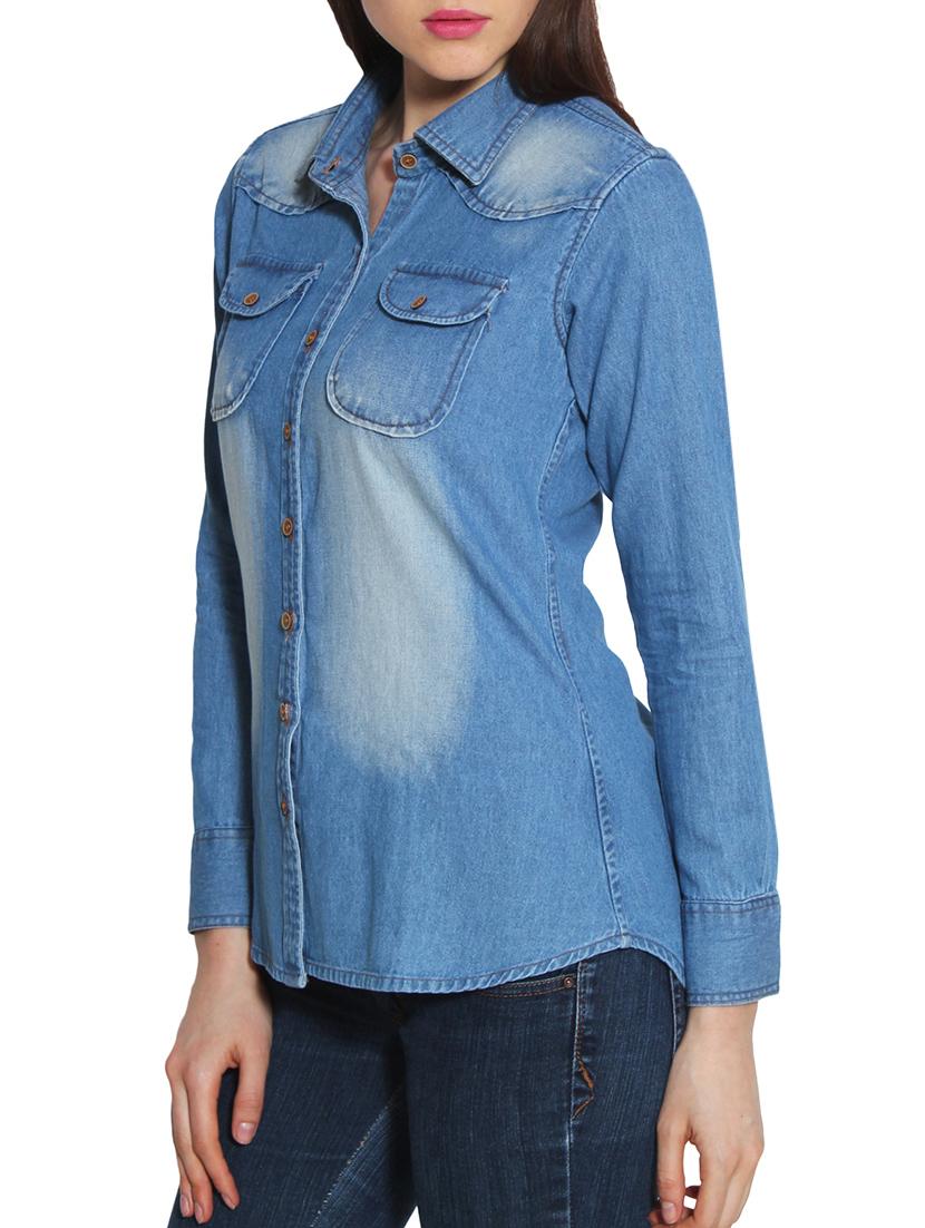 light blue denim shirt - 10288863 - Zoom Image - 2