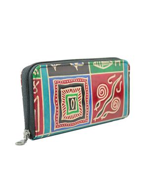multi colored leather wallet - 10291776 - Standard Image - 5