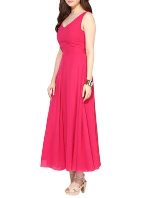 tie back maxi dress - 10306431 - Standard Image - 2