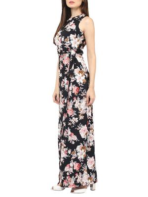 black crepe dress - 10328360 - Standard Image - 2