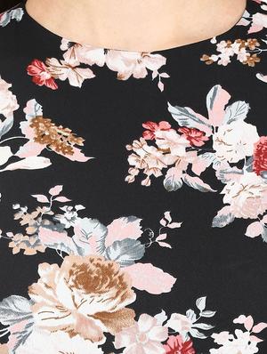 black crepe dress - 10328360 - Standard Image - 5