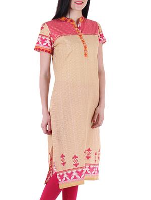 multicolor cotton kurta - 10342048 - Standard Image - 2