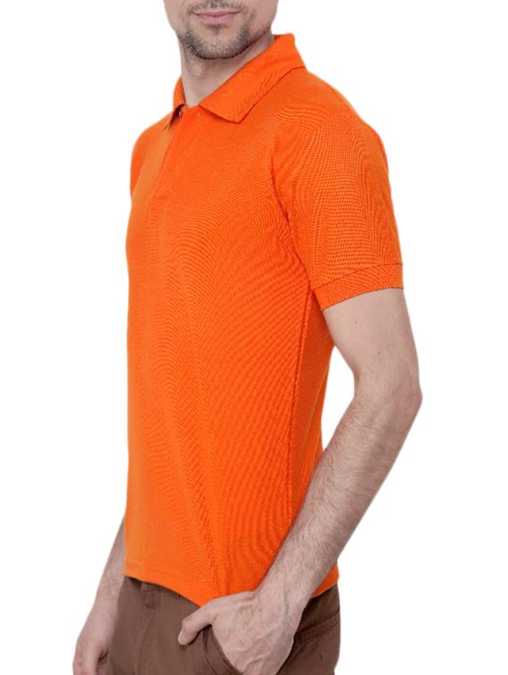 orange cotton t-shirt - 10393698 - Zoom Image - 2