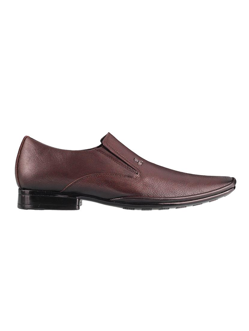 brown leather formal shoes - 10403841 - Zoom Image - 2