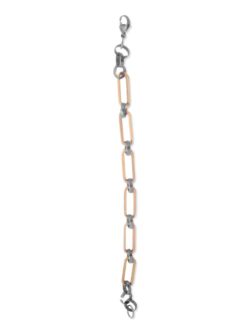 gold stainless steel bracelet - 10405622 - Zoom Image - 2