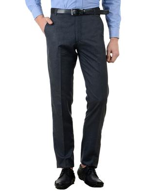 multi colored cotton flat front formal trouser - 10439626 - Standard Image - 2
