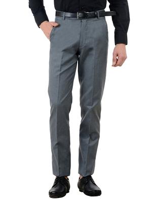 multi colored cotton flat front formal trouser - 10439626 - Standard Image - 5