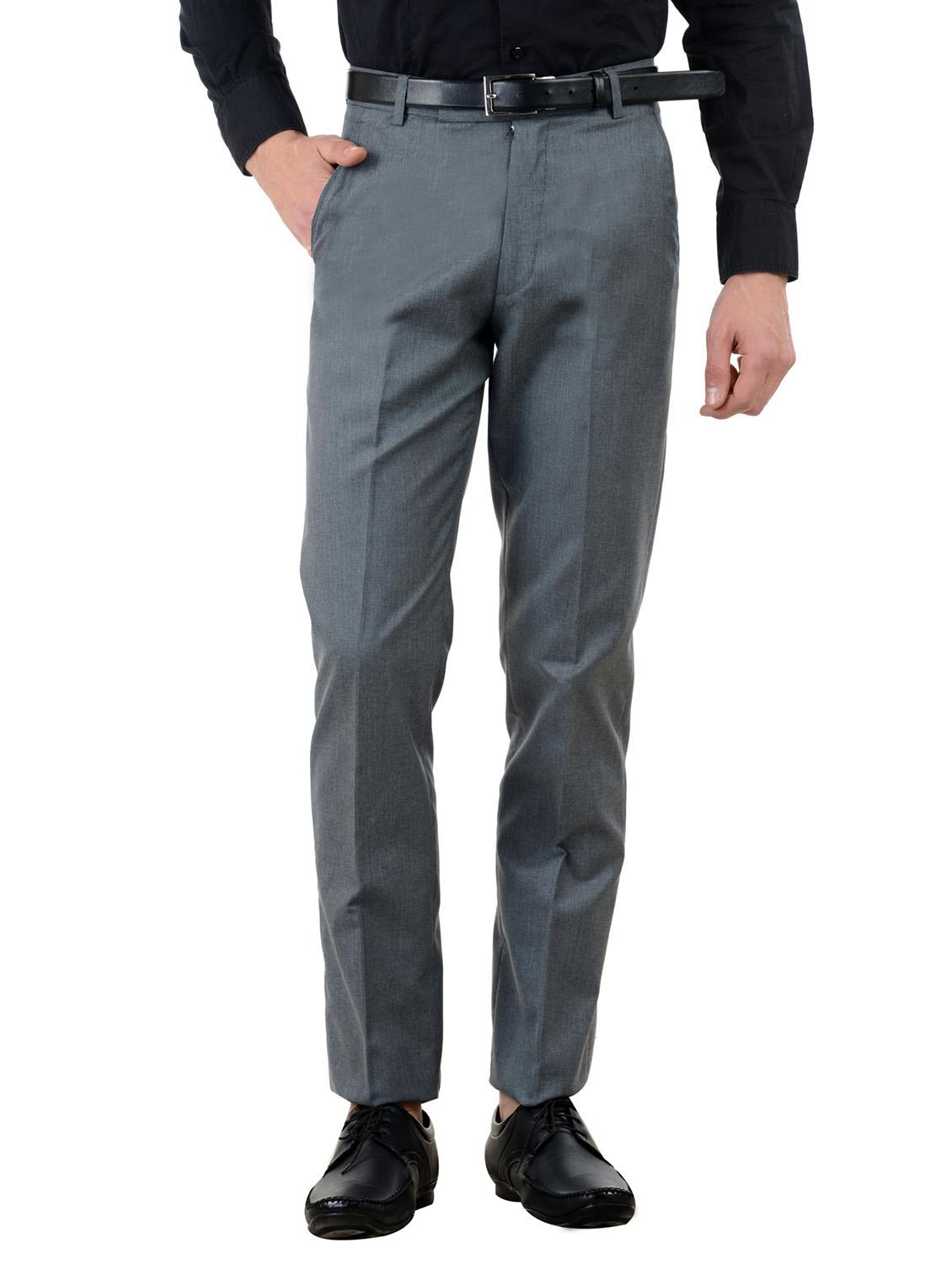 multi colored cotton flat front formal trouser - 10439626 - Zoom Image - 5
