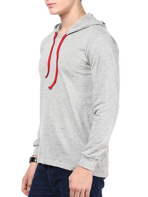 grey cotton tshirt - 10456247 - Standard Image - 2