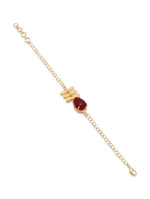 gold metal alloy bracelet - 10476221 - Standard Image - 2