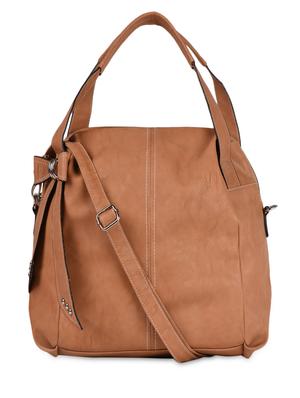 beige leatherette handbag - 1051067 - Standard Image - 2