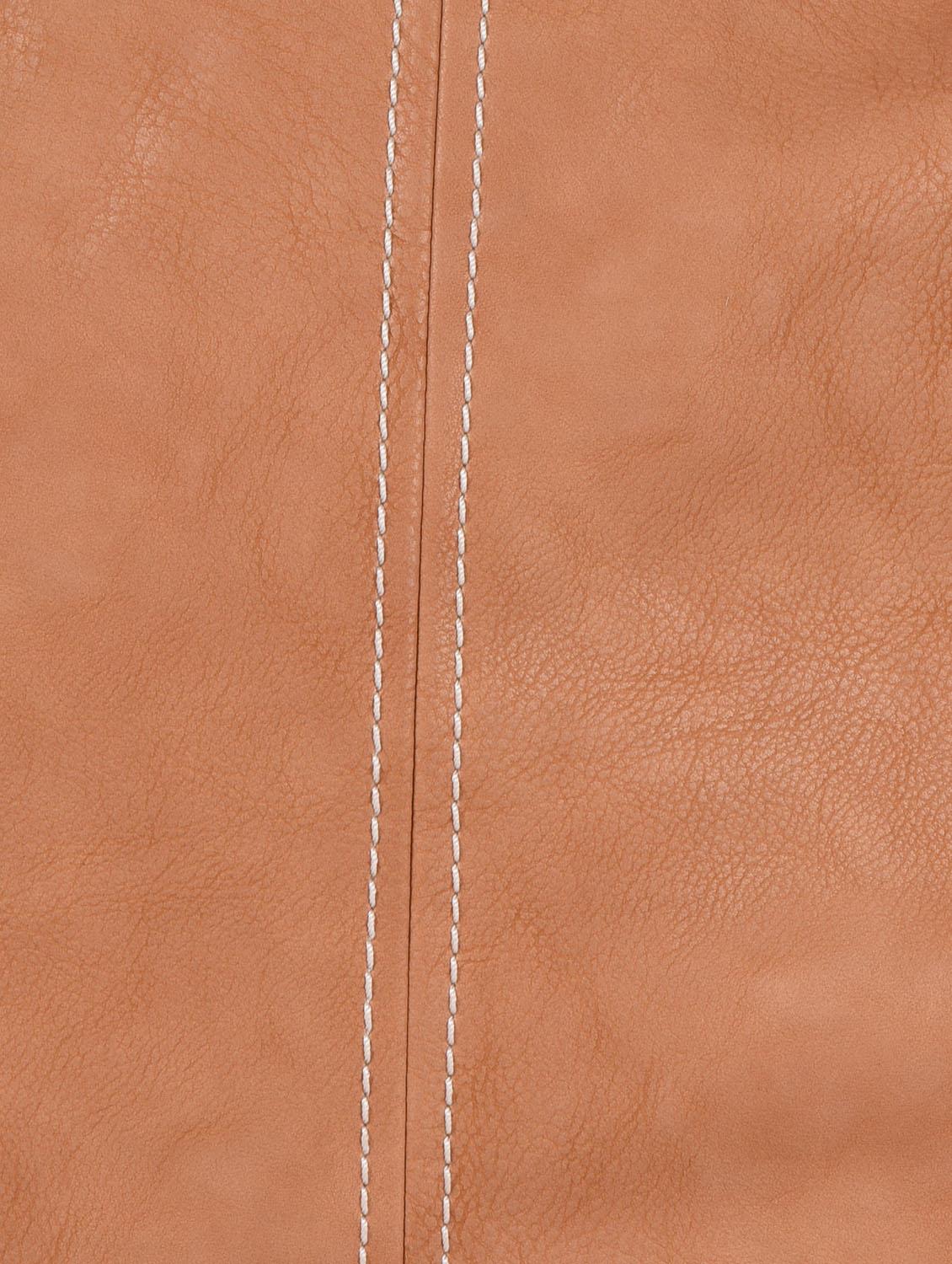 beige leatherette handbag - 1051067 - Zoom Image - 5