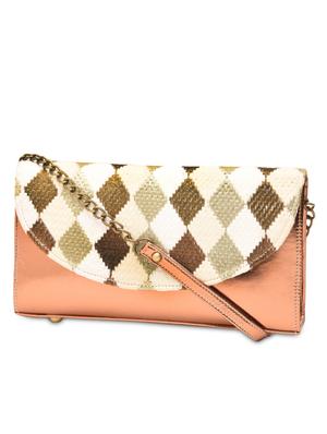 multicolor faux leather clutch - 1053930 - Standard Image - 5