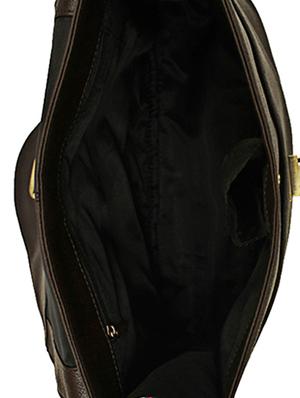 brown leatherette sling bag - 1054355 - Standard Image - 5