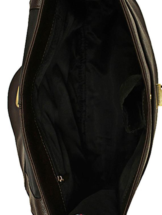 brown leatherette sling bag - 1054355 - Zoom Image - 5