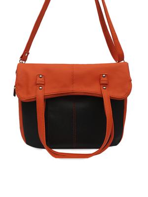 color blocked leatherette handbag - 1054364 - Standard Image - 5
