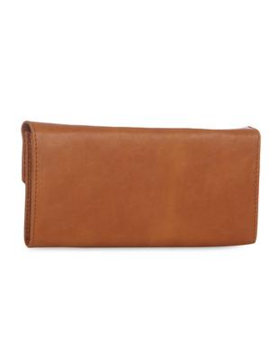 tan solid leatherette wallet - 1055759 - Standard Image - 2