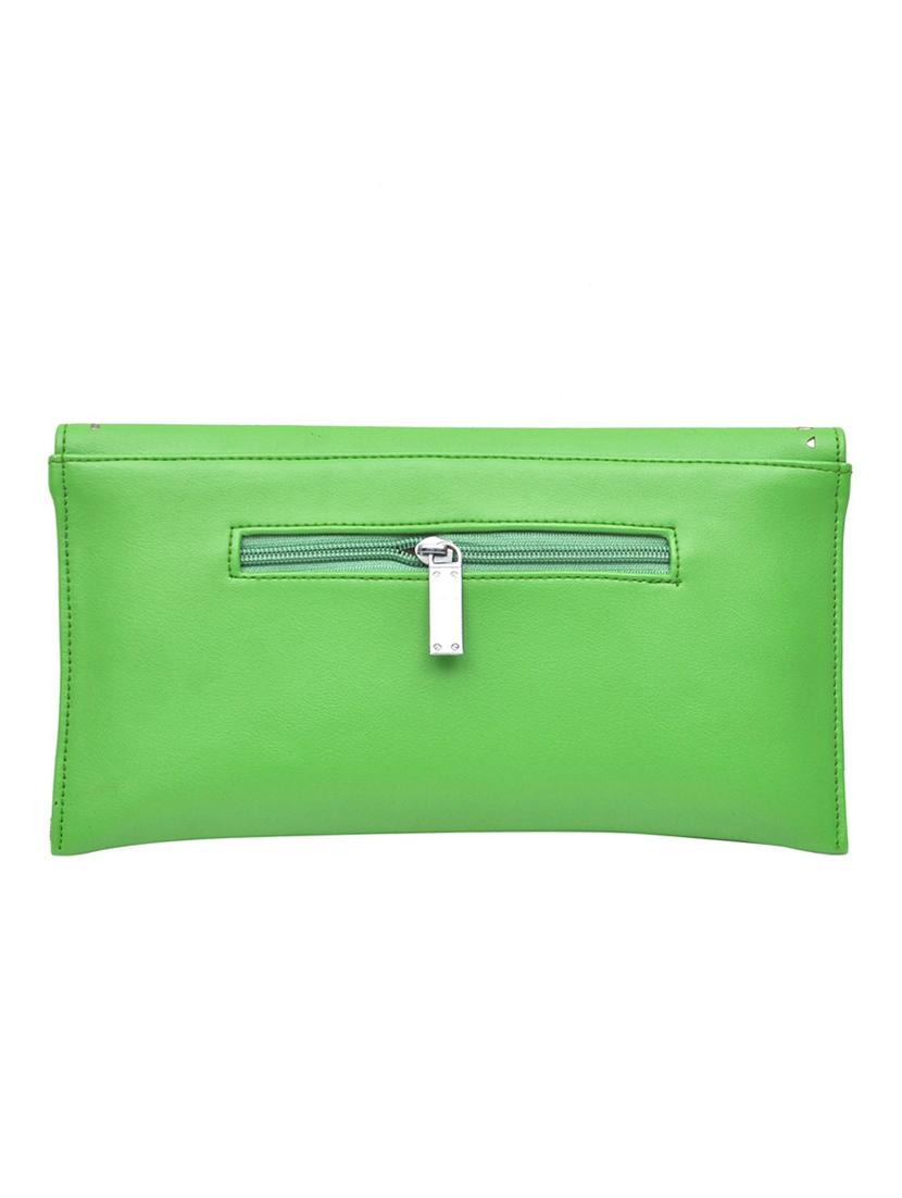 green leatherette sling bag - 10580463 - Zoom Image - 2