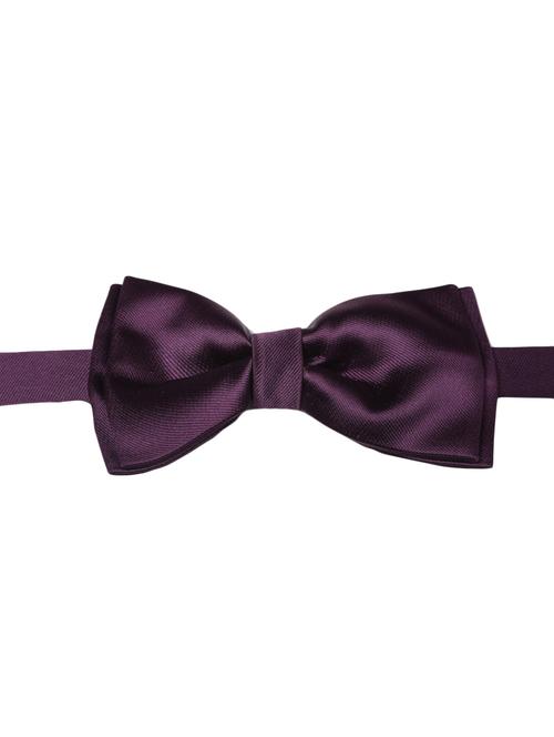 black polyester bow ty - 10593803 - Standard Image - 1