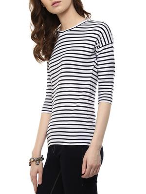 white cotton regular tee - 10604536 - Standard Image - 2