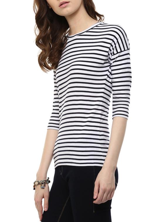 white cotton regular tee - 10604536 - Zoom Image - 2