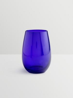 royal blue glass tumbler set (6 pcs) - 1060514 - Standard Image - 2