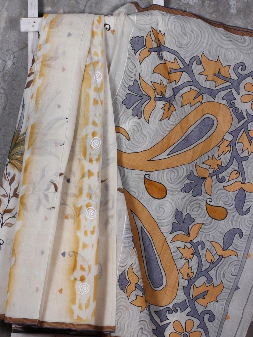 Cotton Hand Paint Everyday Saree - SURAVI