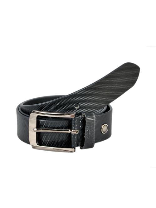 black leather belt - 10622518 - Standard Image - 1