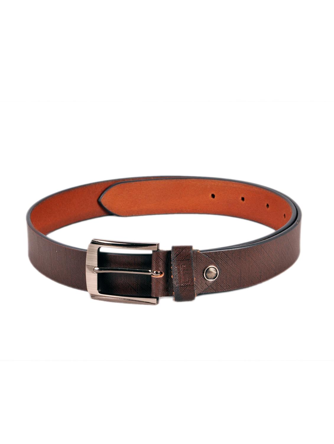 brown leather belt - 10622524 - Zoom Image - 2