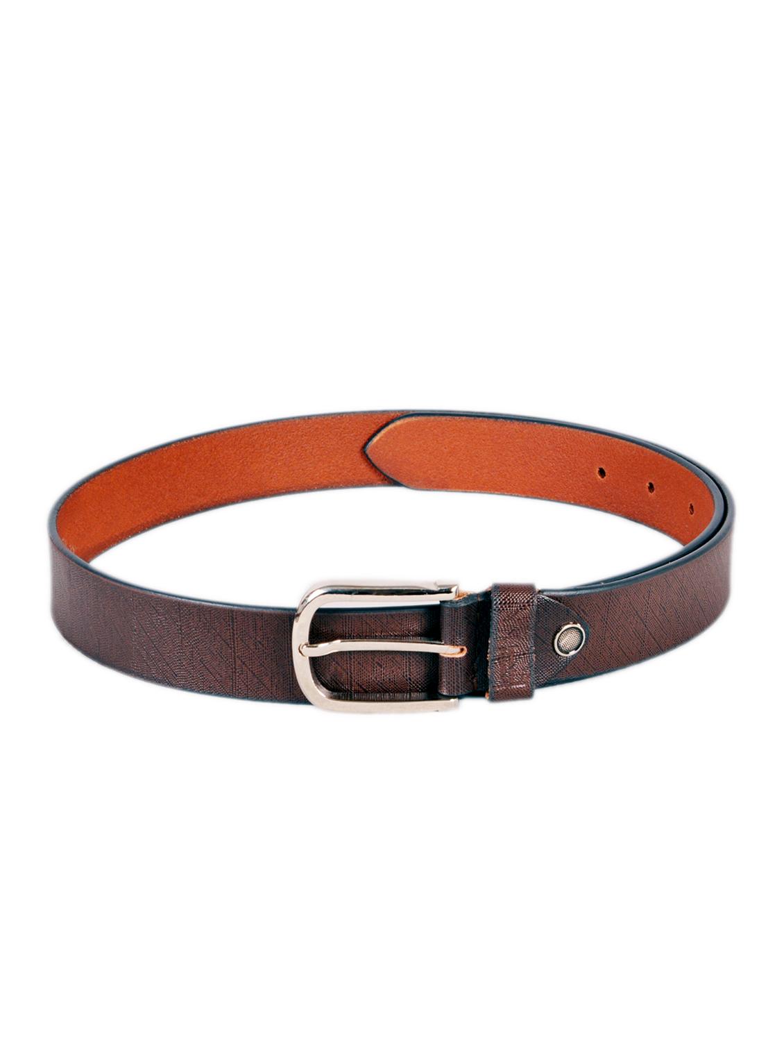 brown leather belt - 10622526 - Zoom Image - 2